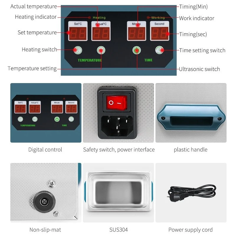 20 Liter Ultrasonic Cleaner for Dental
